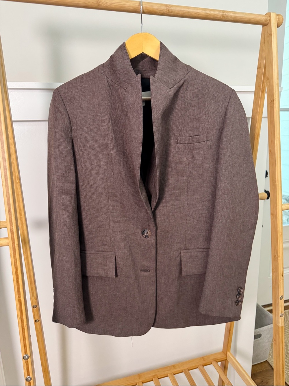 Zara Brown Blazer Jacket